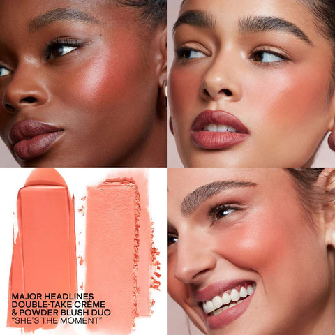 PATRICK TA
Major Headlines Double-Take Crème & Powder Blush Duo