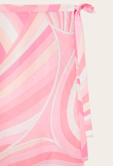 IRIDE PRINT COTTON SARONG