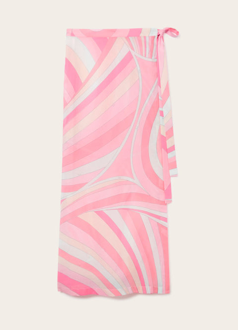 IRIDE PRINT COTTON SARONG