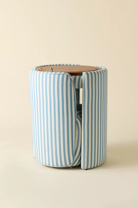 Upholstered Vanity & Stool Set