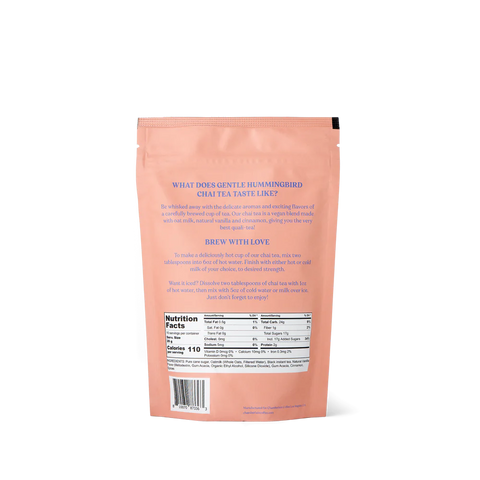 tea
chai oat milk latte powder