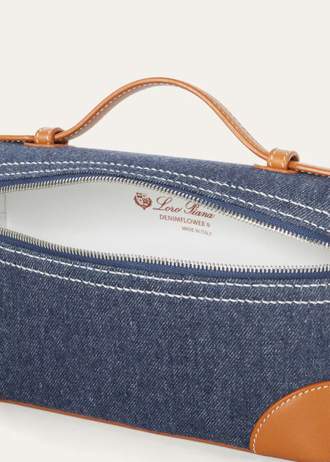 Extra Pocket L19 - Surge Blue/Wheat Bran/Antique Silver