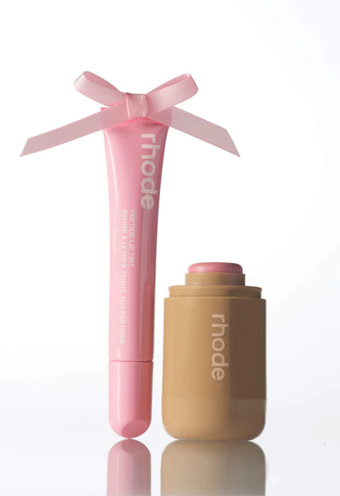 the fall duos
POCKET BLUSH + PEPTIDE LIP TINT