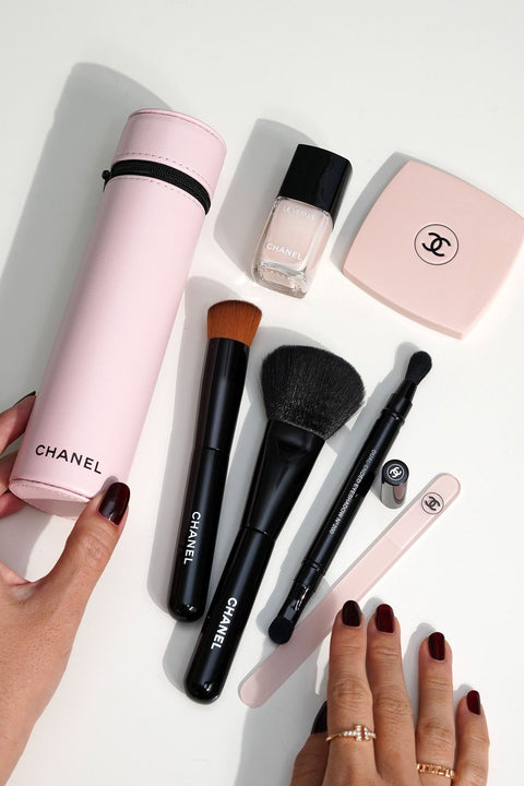 Chanel Codes Couleur Limited Edition Brush Set with Pouch