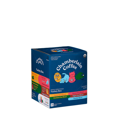 single serve
chamberlain coffee variety cold brew singles