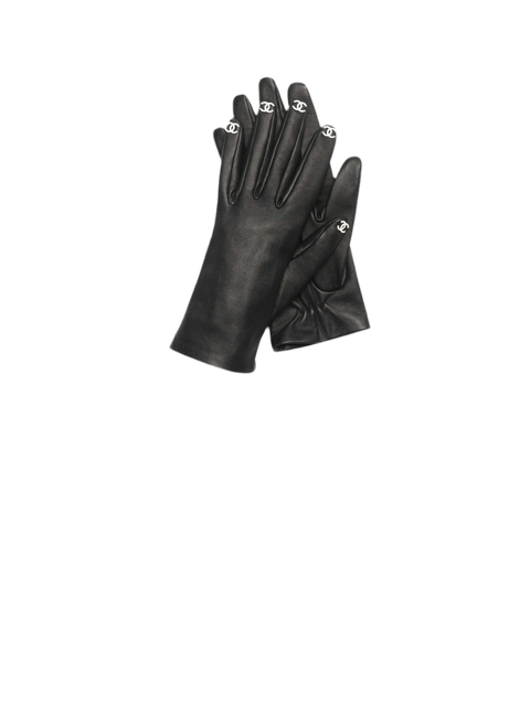 GLOVES Lambskin 
Black & White