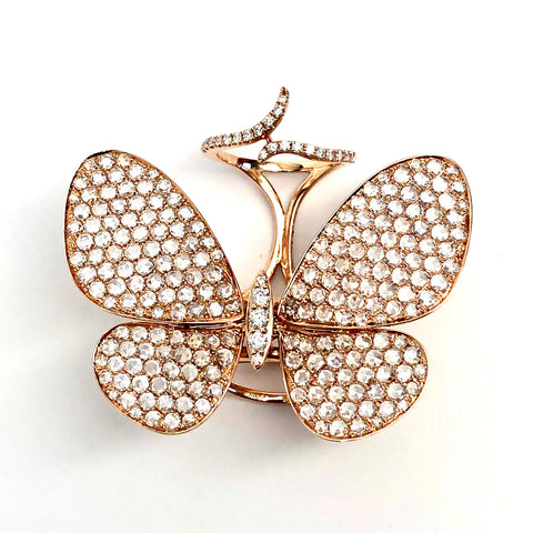 Celebration Butterfly Ring ( with moving wings )