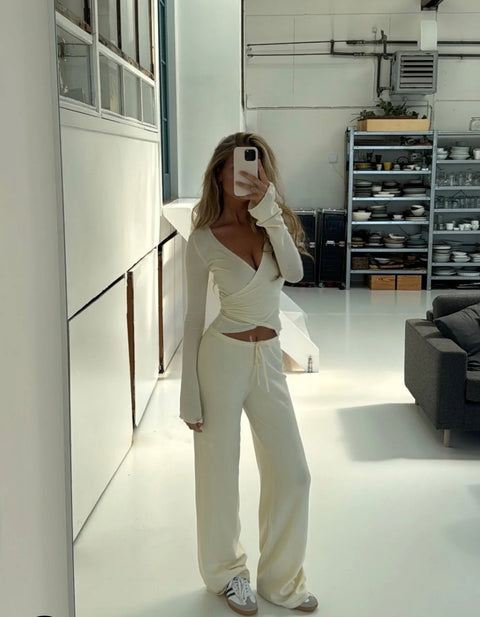 2 piece set - Top with Bottoms