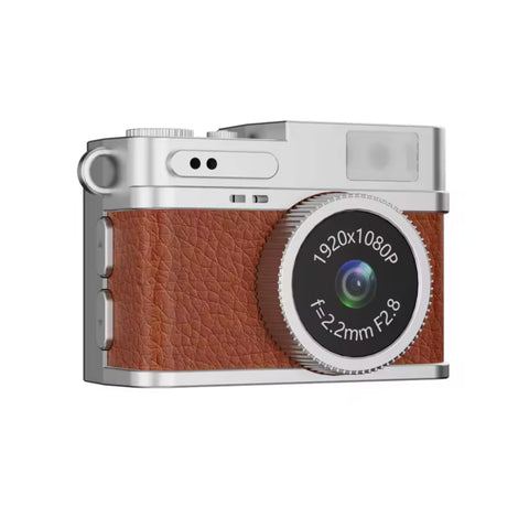 Retro mini camera with screen