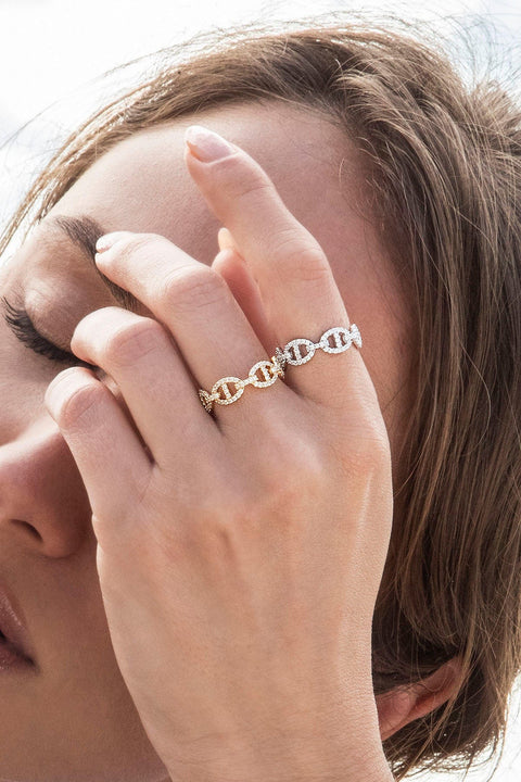 MAILLE MARINE RING
STERLING SILVER