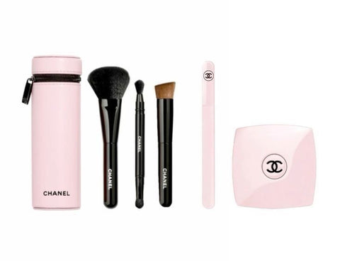 Chanel Codes Couleur Limited Edition Brush Set with Pouch