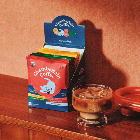 single serve
chamberlain coffee variety cold brew singles