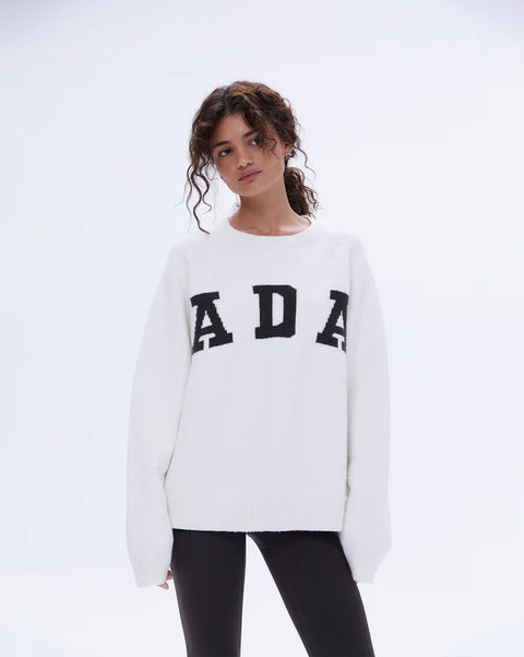 ADA Oversized Knit Sweatshirt