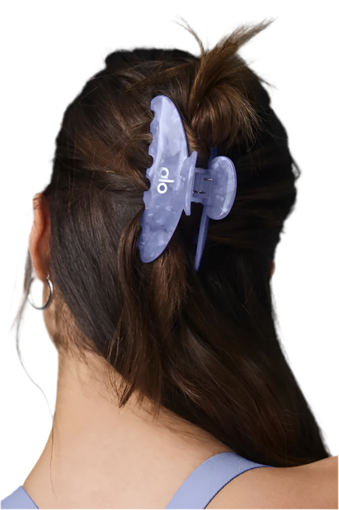 90's Claw Clip - Euphoric Purple Marble