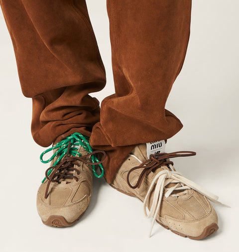 New Balance X Miu Miu 530 SL suede sneakers