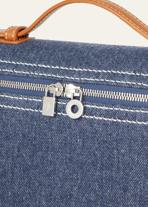 Extra Pocket L19 - Surge Blue/Wheat Bran/Antique Silver