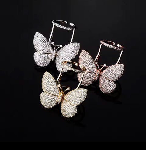 Celebration Butterfly Ring ( with moving wings )