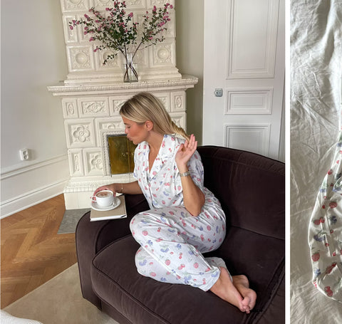 Go Slow Pants Summer Berries