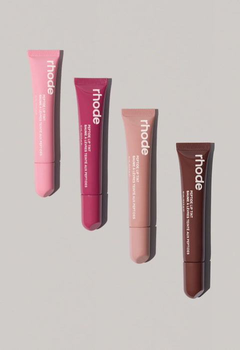 the peptide lip tints
ALL FOUR SHADES TOGETHER