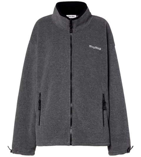 MIU MIU
Oversized Sweatshirt in Fleece