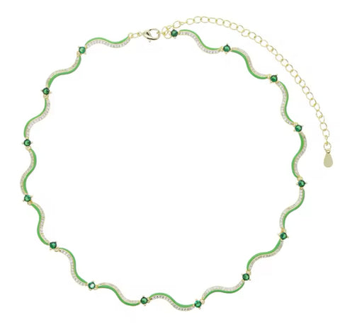 Water color Necklace