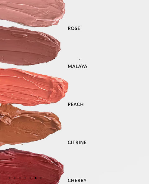 أحمر الخدود الكريمي
 أحمر خدود كريمي معزز للون قابل للبناء.