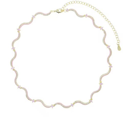 Water color Necklace