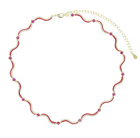 Water color Necklace