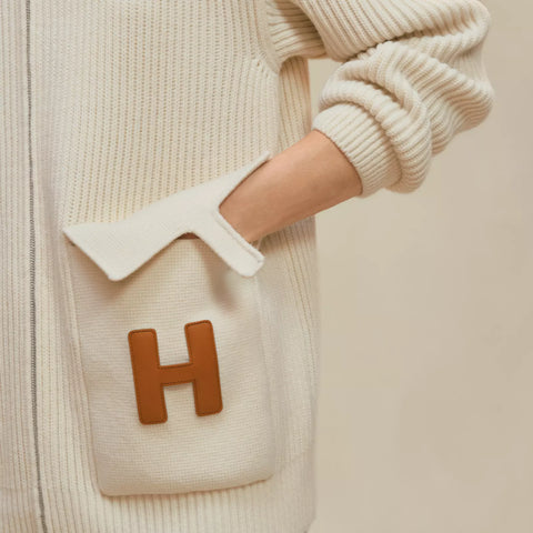Hermes Wool knit jacket