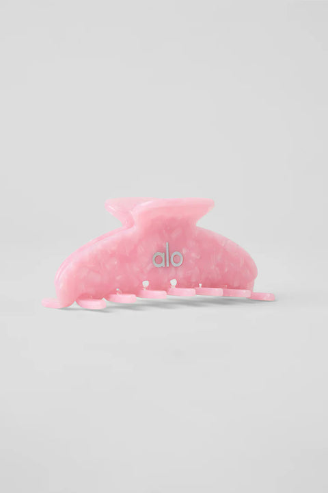 Alo Yoga 90's Claw Clip Pink Bubble Bath