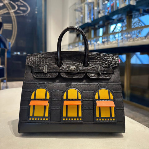 Hermès Sac Faubourg Birkin Sellier 20 Matte Alligator