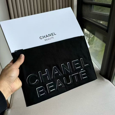 chanel makeup bag