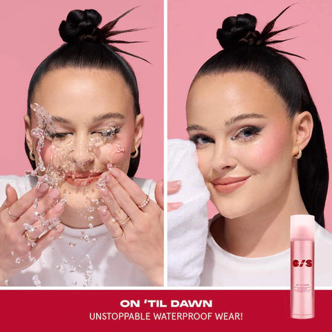 ONE/SIZE by Patrick Starrr 
On 'Til Dawn Mattifying Waterproof Setting Spray