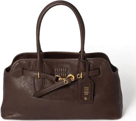 Miu Miu Aventure Nappa Leather Bag