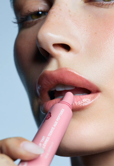 scented peptide lip tint
THE TINTED LIP LAYER