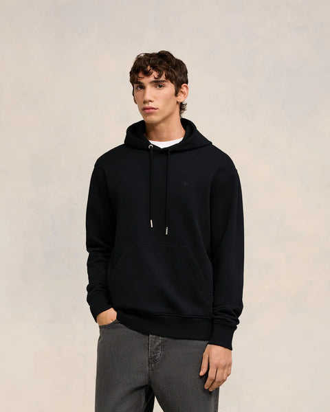 Ami de Coeur Hoodie Ami de Coeur hoodie in loopback organic cotton fleece.